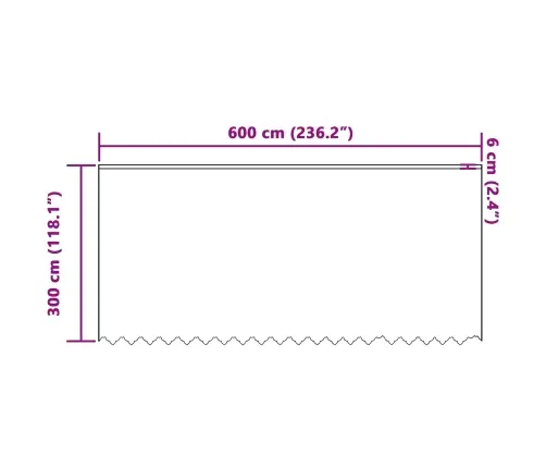 Mežģīņu Aizkars Ar Aizkariem Ziedu Raksts Balta 600 X 300 Cm Poliesters Vidaxl
