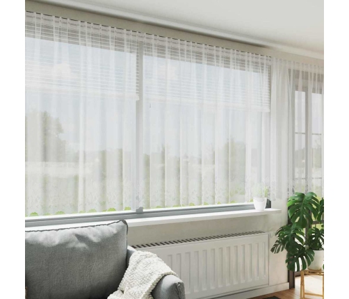 Kardinaid Kardinatega Valge 500X100Cm Polüester