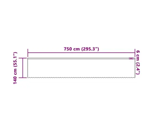 Mežģīņu Aizkars Ar Aizkariem Balta 750 X 140 Cm Poliesters Vidaxl