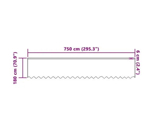 Mežģīņu Aizkars Ar Aizkariem Ziedu Raksts Balta 750 X 180 Cm Poliesters Vidaxl