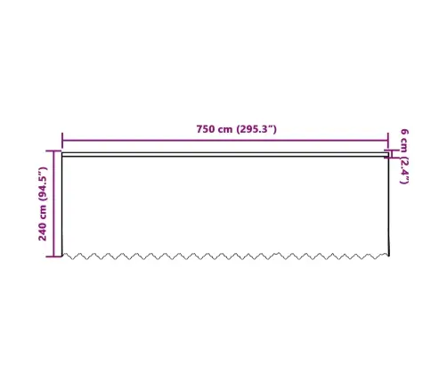 Mežģīņu Aizkars Ar Aizkariem Balta 750 X 240 Cm Poliesters Vidaxl