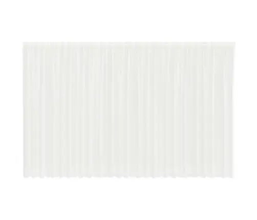 Lina Kardin Kardinatega Lilled Valge 260X750Cm Polüester