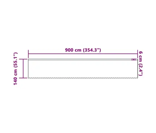 Mežģīņu Aizkars Ar Aizkariem Ziedu Raksts Balta 900 X 140 Cm Poliesters Vidaxl