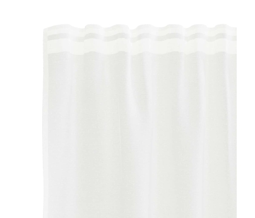 Kardinaid Kardinatega Valge 500X100Cm Polüester