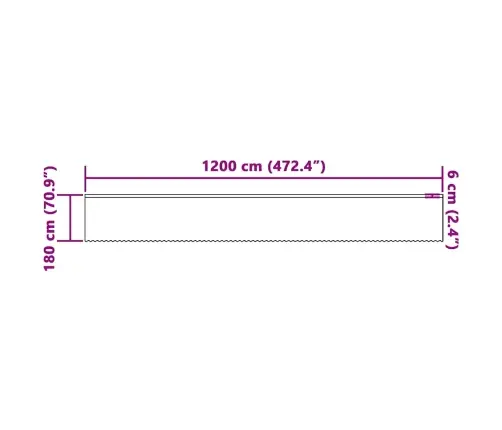 Mežģīņu Aizkars Ar Aizkariem Ziedu Raksts Balta 1200 X 180 Cm Poliesters Vidaxl