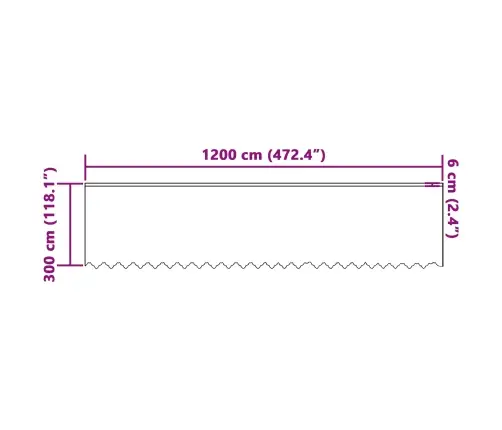 Mežģīņu Aizkars Ar Aizkariem Ziedu Raksts Balta 1200 X 300 Cm Poliesters Vidaxl