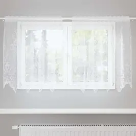 Užuolaidos Su Užuolaidomis Balta 500X100Cm Poliesteris