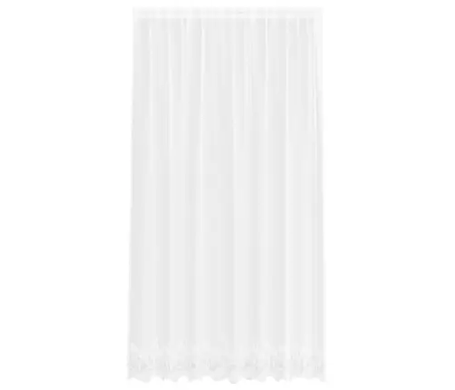 Aizkari Ar Aizkariem Cits Balts 200 X 245 Cm Poliesters Vidaxl