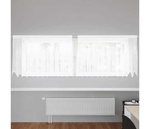 Kardinaid Kardinatega Valge 500X100Cm Polüester