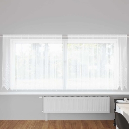 Kardinaid Kardinatega Valge 500X100Cm Polüester