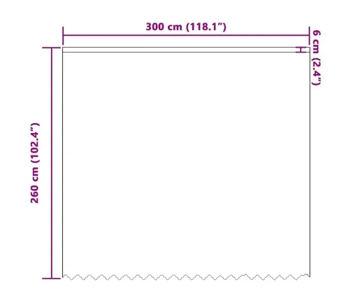 Lina Kardin Kardinatega Valge 300X260Cm Polüester Lina Kardin Kardinatega Valge 300X260Cm Polüester
