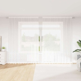Kardinaid Kardinatega Lilled Valge 300 X 300 Cm Polüester