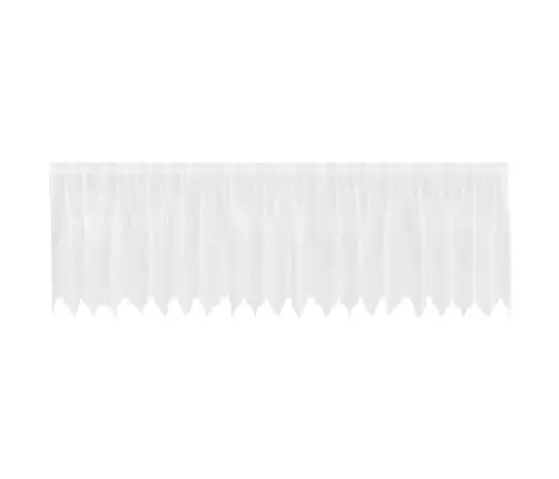 Kardinaid Kardinatega Valge 500X100Cm Polüester