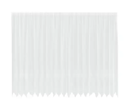 Lina Kardin Kardinatega Valge 500X220Cm Polüester Lina Kardin Kardinatega Valge 500X220Cm Polüester