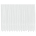 Kardinaid Kardinatega Valge 500X100Cm Polüester
