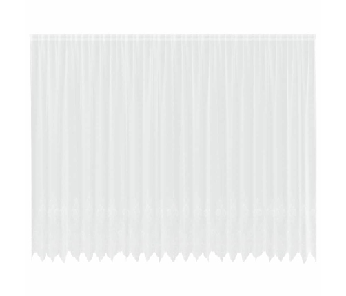 Užuolaidos Su Užuolaidomis Balta 500X100Cm Poliesteris