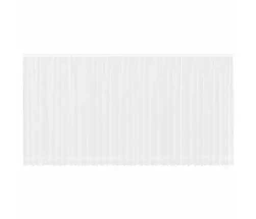 Aizkari Ar Aizkariem Balts 900 X 300 Cm Poliesters Vidaxl