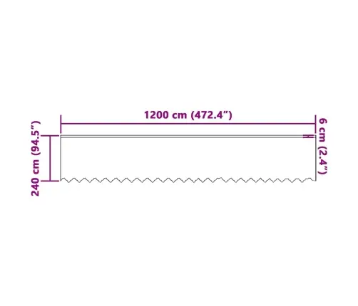 Užuolaidos Su Užuolaidomis Balta 500X100Cm Poliesteris