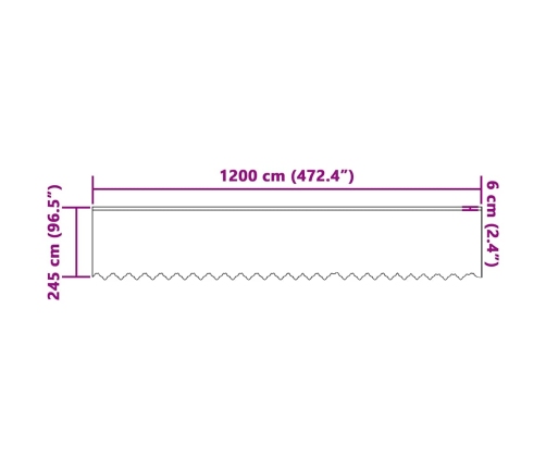 Užuolaidos Su Užuolaidomis Balta 500X100Cm Poliesteris