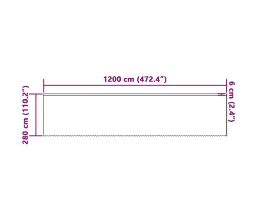 Mežģīņu Aizkars Ar Aizkariem Balts 1200 X 280 Cm Poliesters Vidaxl