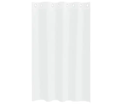 Aizkari Ar Aizkariem 2 Pcs Balta 140 X 175 Cm Poliesters Vidaxl