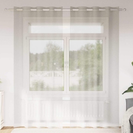 Kardinaid Kardinatega 2 Pcs Cream 140X175Cm Polüester