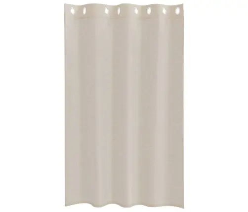 Aizkari Ar Aizkariem 2 Pcs Smiltis 140 X 175 Cm Poliesters Vidaxl