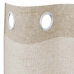 Aizkari Ar Aizkariem 2 Pcs Smiltis 140 X 245 Cm Poliesters Vidaxl