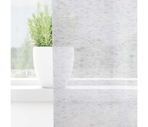 Aizkari Ar Aizkariem 2 Pcs Gaiši Pelēka 140 X 225 Cm Poliesters Vidaxl