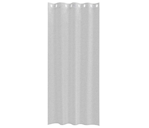 Aizkari Ar Aizkariem 2 Pcs Gaiši Pelēka 140 X 225 Cm Poliesters Vidaxl