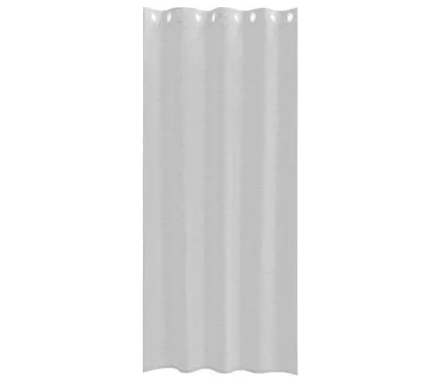 Aizkari Ar Aizkariem 2 Pcs Gaiši Pelēka 140 X 245 Cm Poliesters Vidaxl