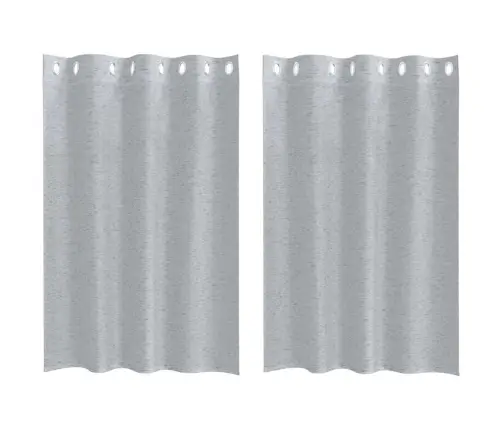 Voile Kardin Kardinatega 2 Pcs Tumehall 140X140Cm Polüester