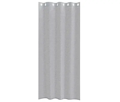 Aizkari Ar Aizkariem 2 Pcs Tumši Pelēka 140 X 245 Cm Poliesters Vidaxl