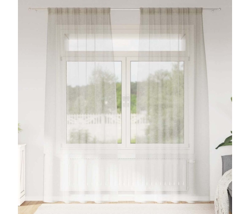 Kardinaid Kardinatega 2 Pcs Cream 140X175Cm Polüester