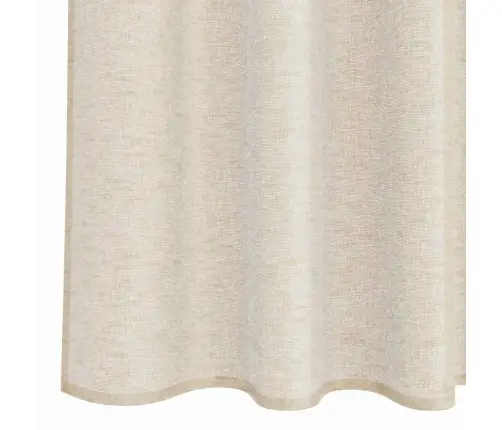 Užuolaidos Su Užuolaidomis 2 Pcs Smėlio 140X140Cm Poliesteris