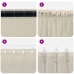 Aizkari Ar Aizkariem 2 Pcs Smiltis 140 X 225 Cm Poliesters Vidaxl