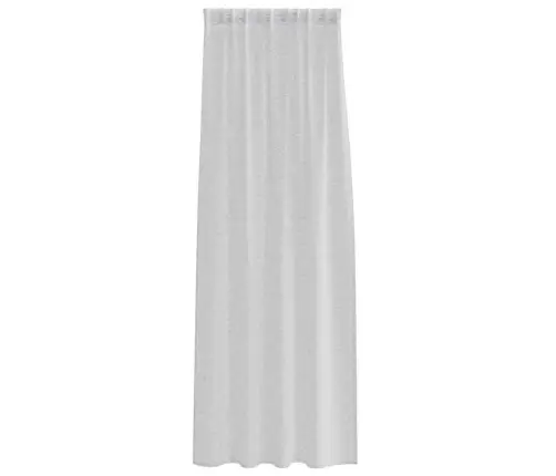 Aizkari Ar Aizkariem 2 Pcs Gaiši Pelēka 140 X 260 Cm Poliesters Vidaxl