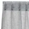 Aizkari Ar Aizkariem 2 Pcs Tumši Pelēka 140 X 140 Cm Poliesters Vidaxl