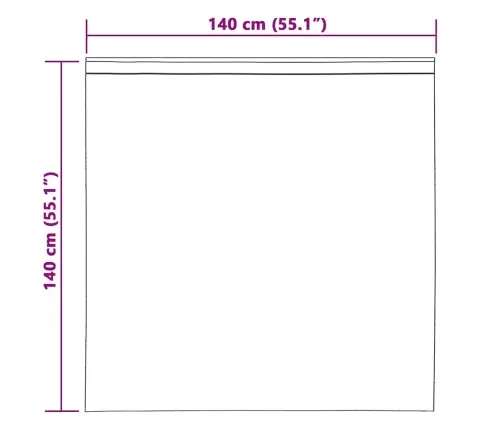 Aizkari Ar Aizkariem 2 Pcs Tumši Pelēka 140 X 140 Cm Poliesters Vidaxl