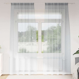 Aizkari Ar Aizkariem 2 Pcs Tumši Pelēka 140X175Cm Poliesters Vidaxl