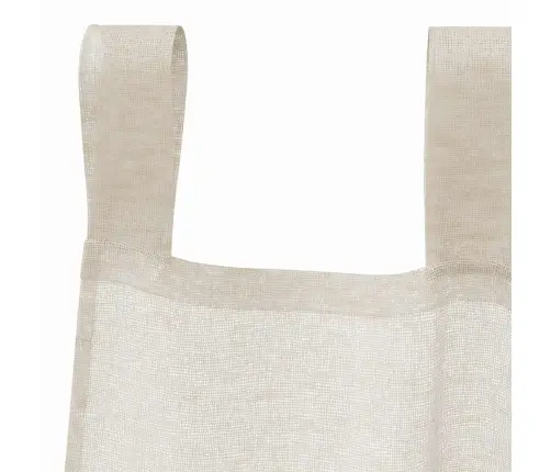 Aizkari Ar Aizkariem 2 Pcs Smiltis 140 X 225 Cm Poliesters Vidaxl