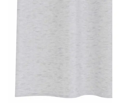 Aizkari Ar Aizkariem 2 Pcs Gaiši Pelēka 140 X 260 Cm Poliesters Vidaxl