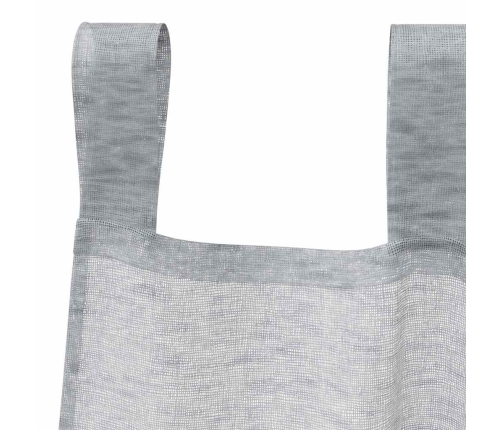 Aizkari Ar Aizkariem 2 Pcs Tumši Pelēka 140 X 245 Cm Poliesters Vidaxl