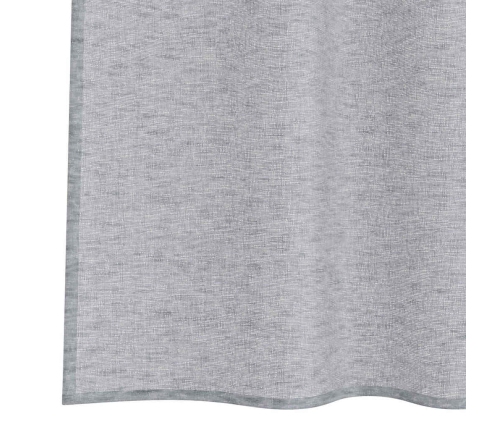 Aizkari Ar Aizkariem 2 Pcs Tumši Pelēka 140 X 245 Cm Poliesters Vidaxl