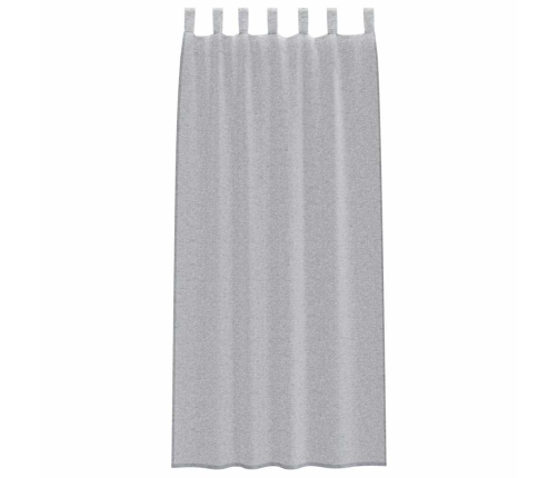 Aizkari Ar Aizkariem 2 Pcs Tumši Pelēka 140 X 245 Cm Poliesters Vidaxl