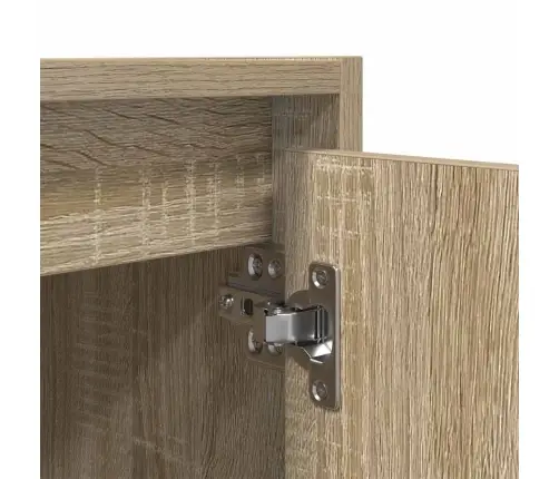 Sienas Naktsskapīši, 2 Gab., Ozolkoka Krāsa, 38X34X40 Cm Vidaxl