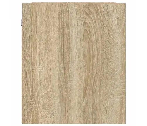 Sienas Naktsskapīši, 2 Gab., Ozolkoka Krāsa, 38X34X40 Cm Vidaxl