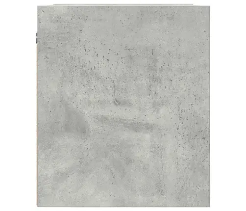 Sienas Naktsskapītis, Betona Pelēks, 38X34X40 Cm Vidaxl