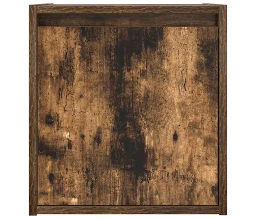 Sienas Naktsskapītis, Ozolkoka Krāsa, 38X34X40 Cm Vidaxl