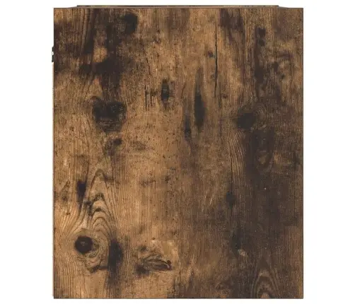 Sienas Naktsskapītis, Ozolkoka Krāsa, 38X34X40 Cm Vidaxl